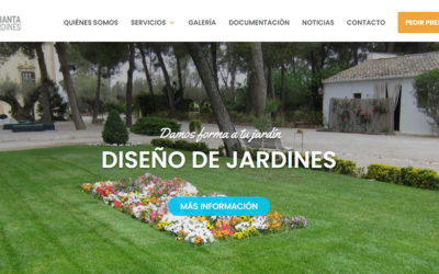 Nueva web de Albanta Jardines